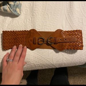 Brown Leather Belt